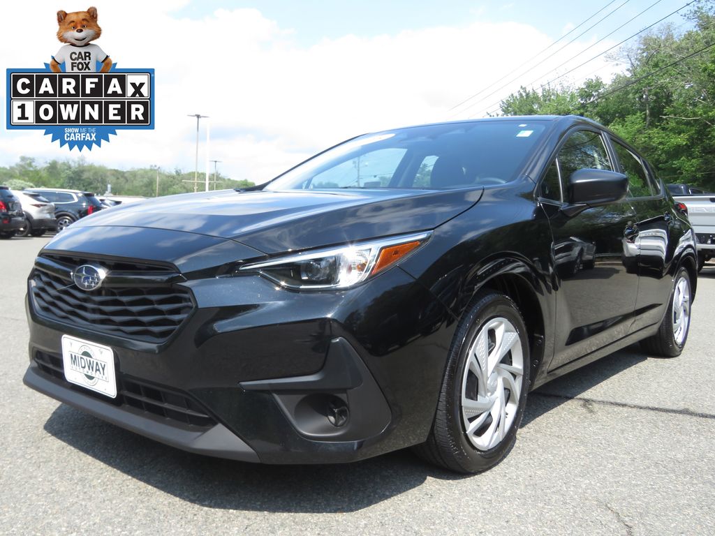 Crystal Black Silica 2025 Subaru Impreza Wagon All-Wheel Drive Continuously Variable Transmission