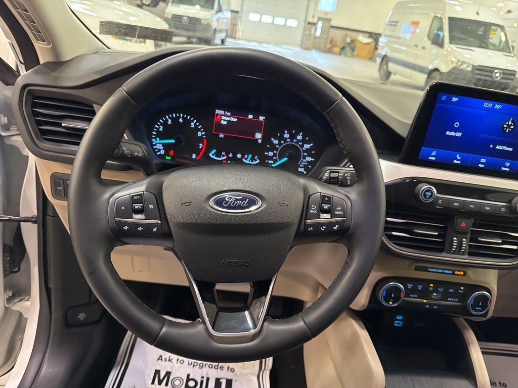 2022 Ford Escape SE White at Phil Fitts Ford