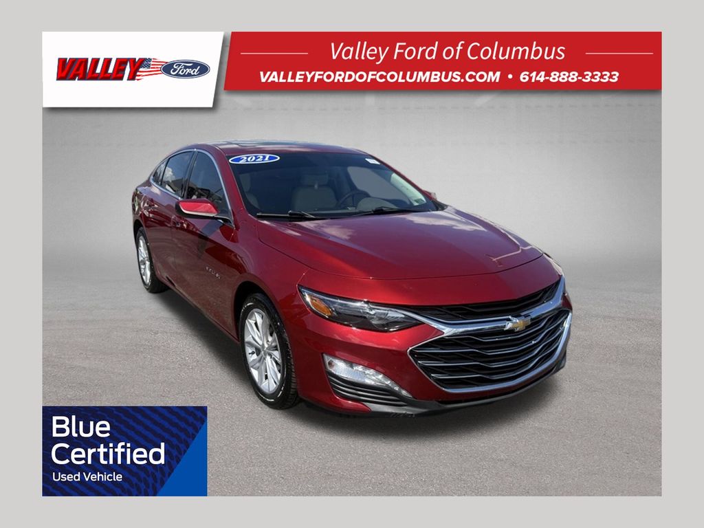 Cherry Red Tintcoat 2021 Chevrolet Malibu Sedan Front-Wheel Drive Continuously Variable Transmission