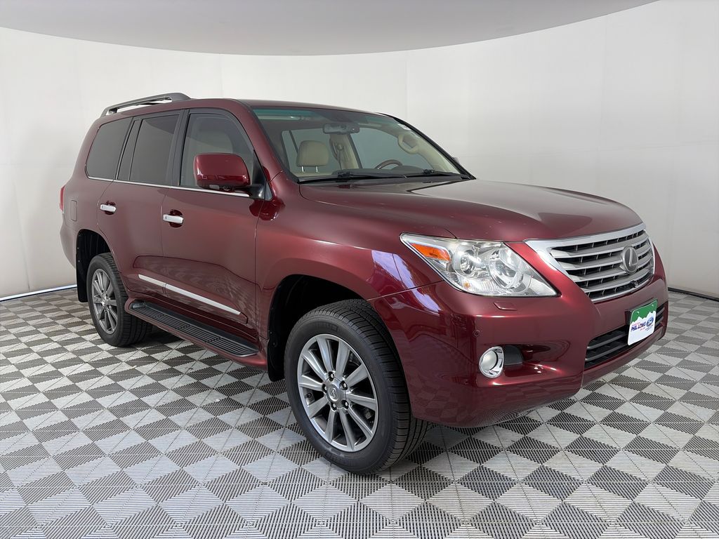 Red 2010 Lexus LX SUV / Crossover All-Wheel Drive 6-Speed Automatic