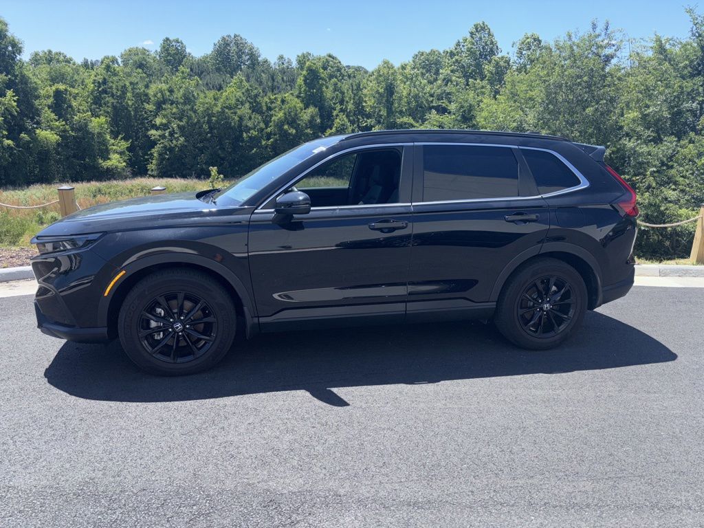 Crystal Black Pearl 2025 Honda CR-V Hybrid Sport-L FWD SUV / Crossover Front-Wheel Drive Continuously Variable Transmission