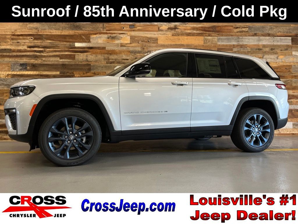 Silver 2026 Jeep Grand Cherokee SUV / Crossover Four-Wheel Drive 8-Speed Automatic
