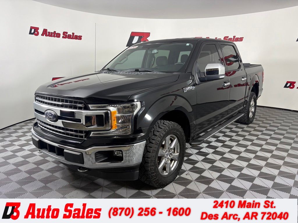 Shadow Black 2018 Ford F-150 Pickup Truck Four-Wheel Drive Automatic