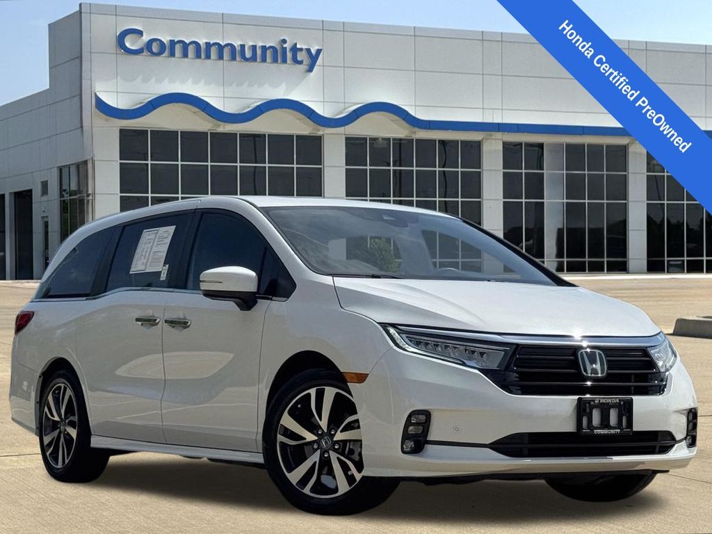 2024 Honda Odyssey Touring White at DeMontrond Ford