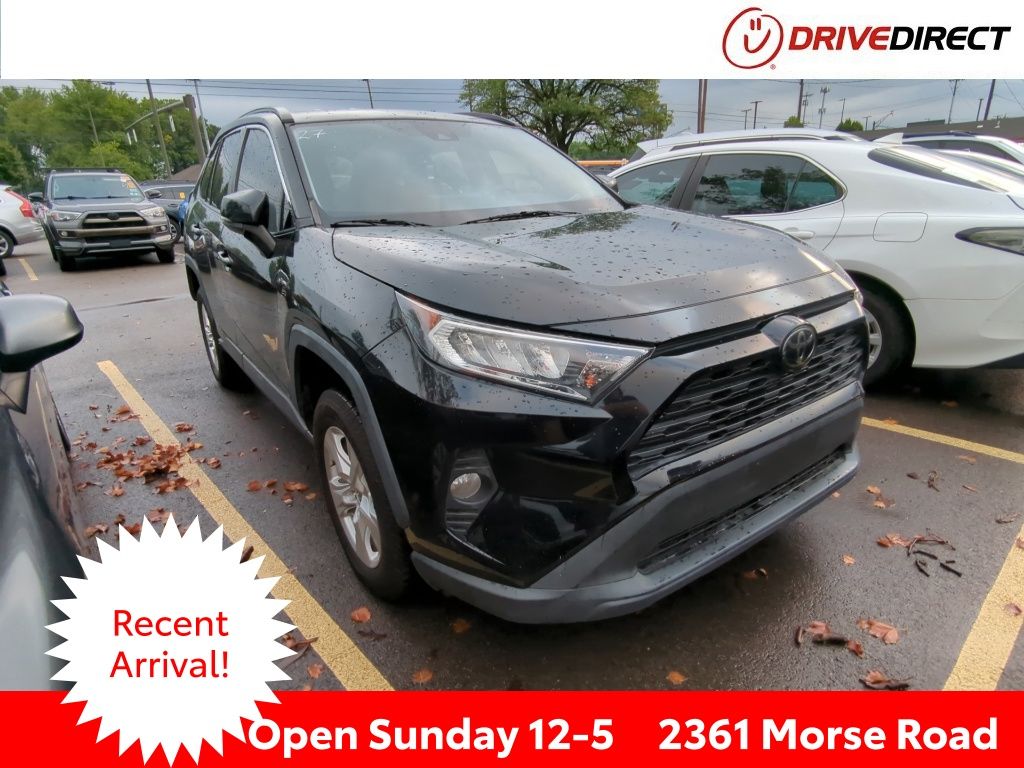 Midnight Black Metallic 2021 Toyota RAV4 SUV / Crossover Front-Wheel Drive 8-Speed Automatic