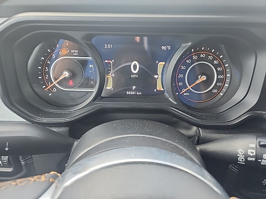 2024 White Jeep Wrangler Sahara 4X4 SUV