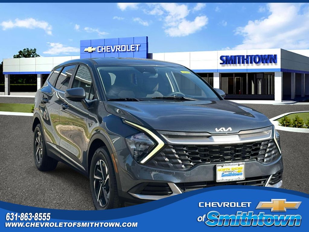 Gray 2023 Kia Sportage Hybrid SUV / Crossover All-Wheel Drive 6-Speed Automatic