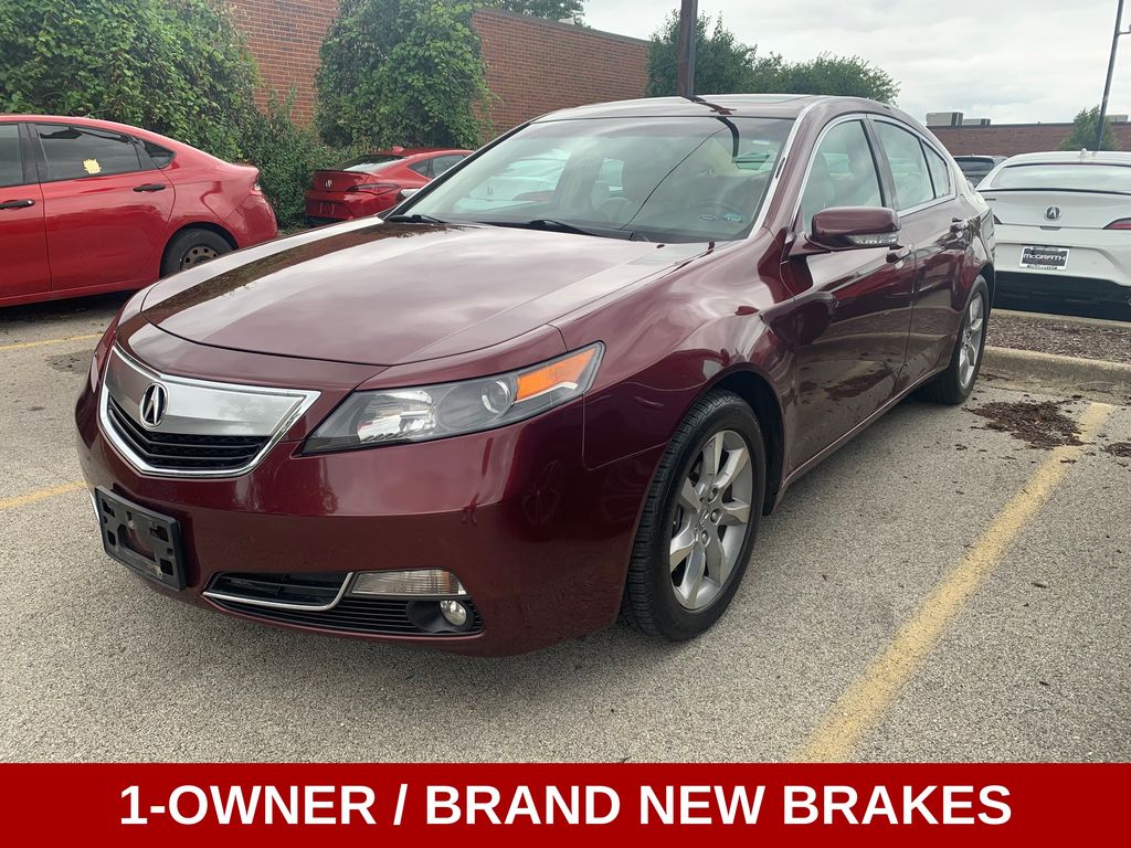 Basque Red Pearl II 2013 Acura TL Sedan Front-Wheel Drive 6-Speed Automatic
