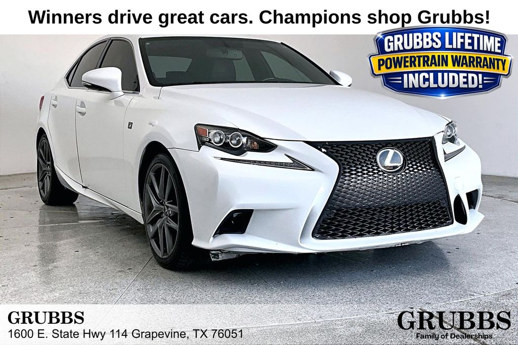 Ultra White 2016 Lexus IS Sedan Rear-Wheel Drive 8-Speed Automatic