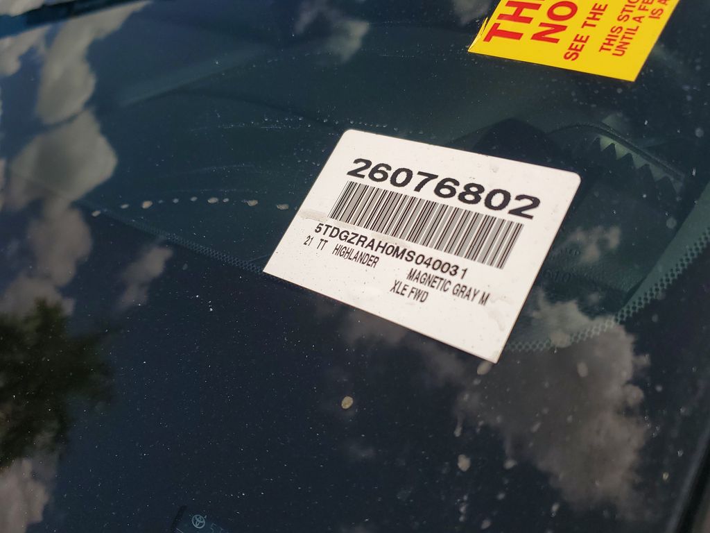 2021 Toyota Highlander - $25,888
