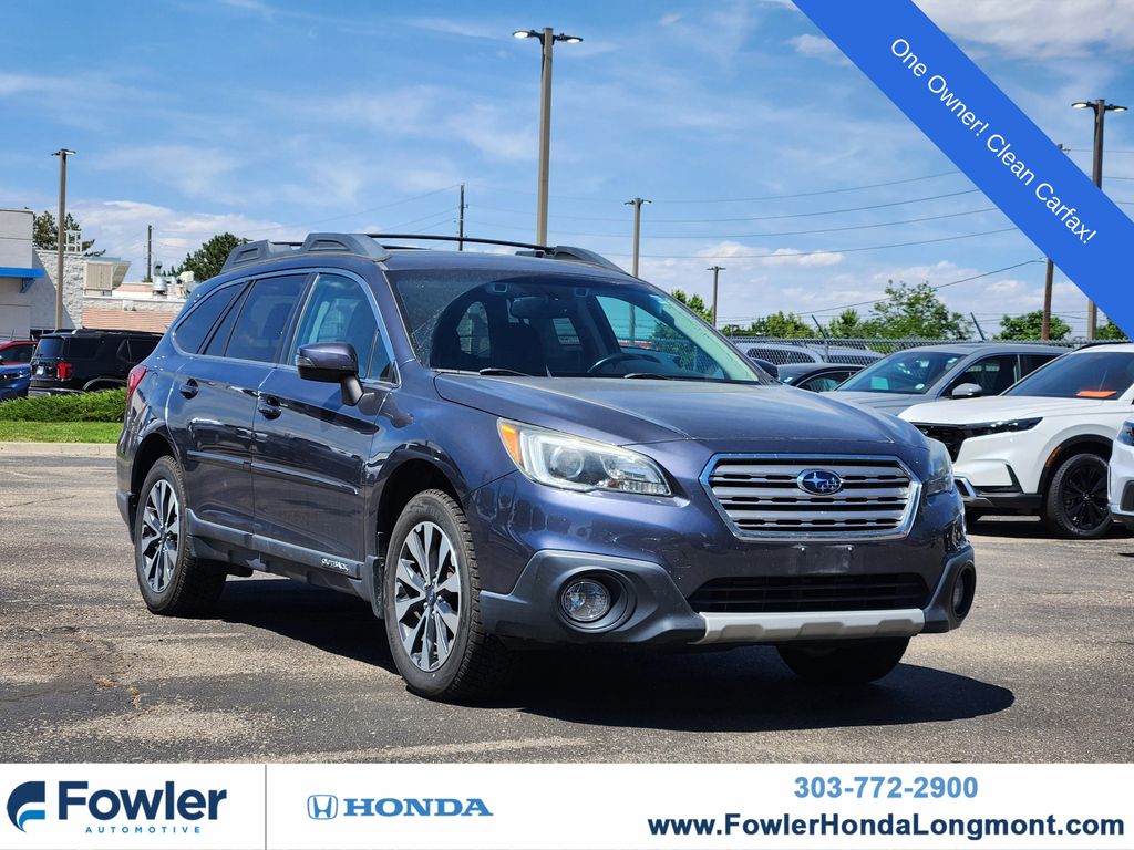 Carbide Gray Metallic 2016 Subaru Outback 2.5i Limited Wagon All-Wheel Drive Continuously Variable Transmission