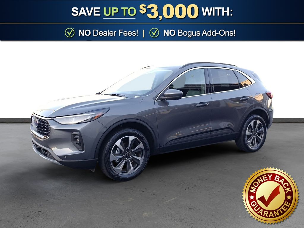 Carbonized Gray Metallic 2024 Ford Escape Platinum AWD SUV / Crossover All-Wheel Drive 8-Speed Automatic