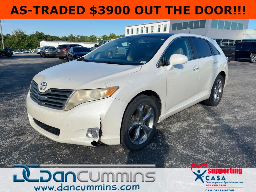 White 2010 Toyota Venza V6 SUV / Crossover Front-Wheel Drive 6-Speed Automatic Overdrive