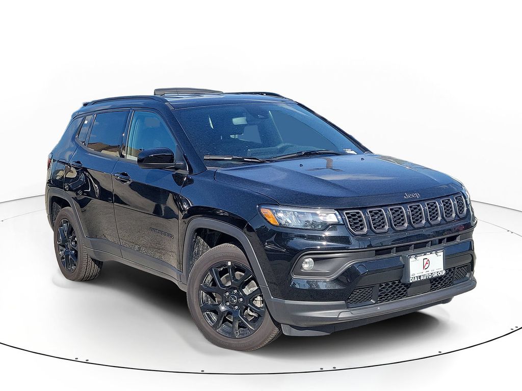 Diamond Black Crystal Pearlcoat 2026 Jeep Compass SUV / Crossover Four-Wheel Drive 8-Speed Automatic