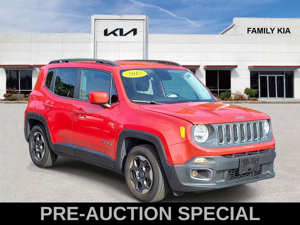 Colorado Red 2015 Jeep Renegade Latitude SUV / Crossover Front-Wheel Drive 6-Speed Manual