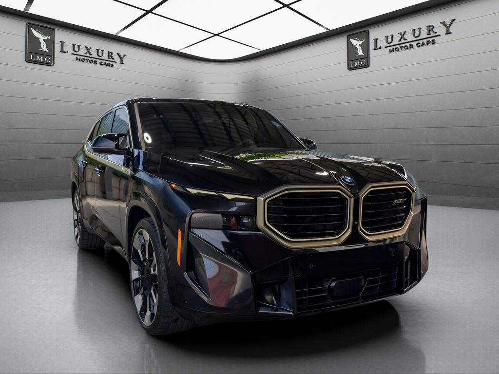 Black Sapphire Metallic 2024 BMW XM SUV / Crossover All-Wheel Drive 8-Speed Automatic