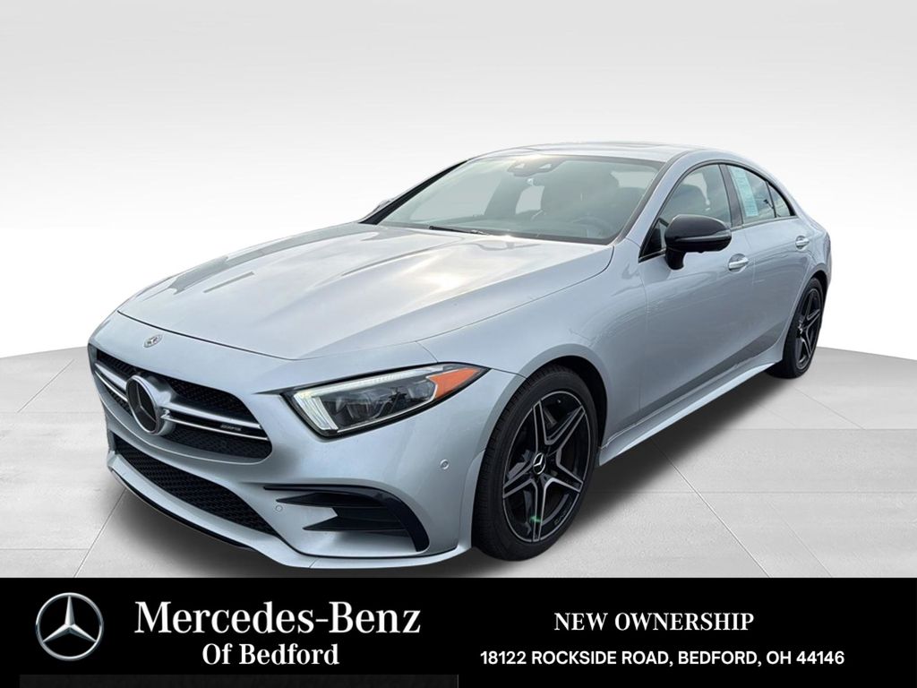 Iridium Silver Metallic 2020 Mercedes-Benz CLS Coupe All-Wheel Drive 9-Speed Automatic