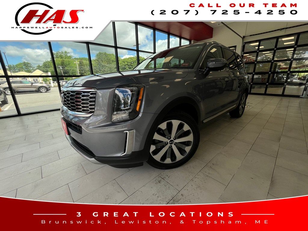 Everlasting Silver 2020 Kia Telluride EX FWD SUV / Crossover Front-Wheel Drive 8-Speed Automatic