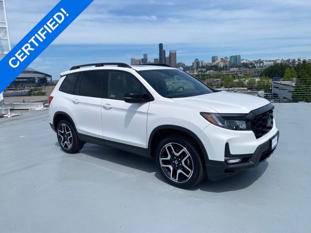 Platinum White Pearl 2023 Honda Passport SUV / Crossover All-Wheel Drive 9-Speed Automatic