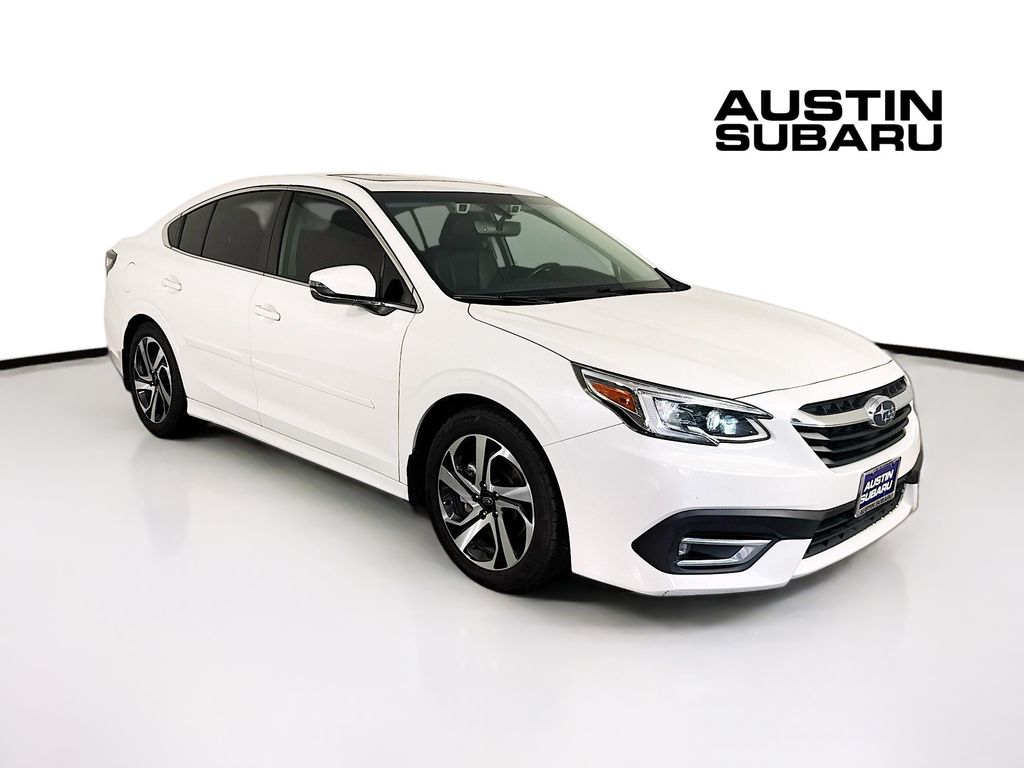 Crystal White Pearl 2022 Subaru Legacy Limited AWD Sedan All-Wheel Drive Continuously Variable Transmission