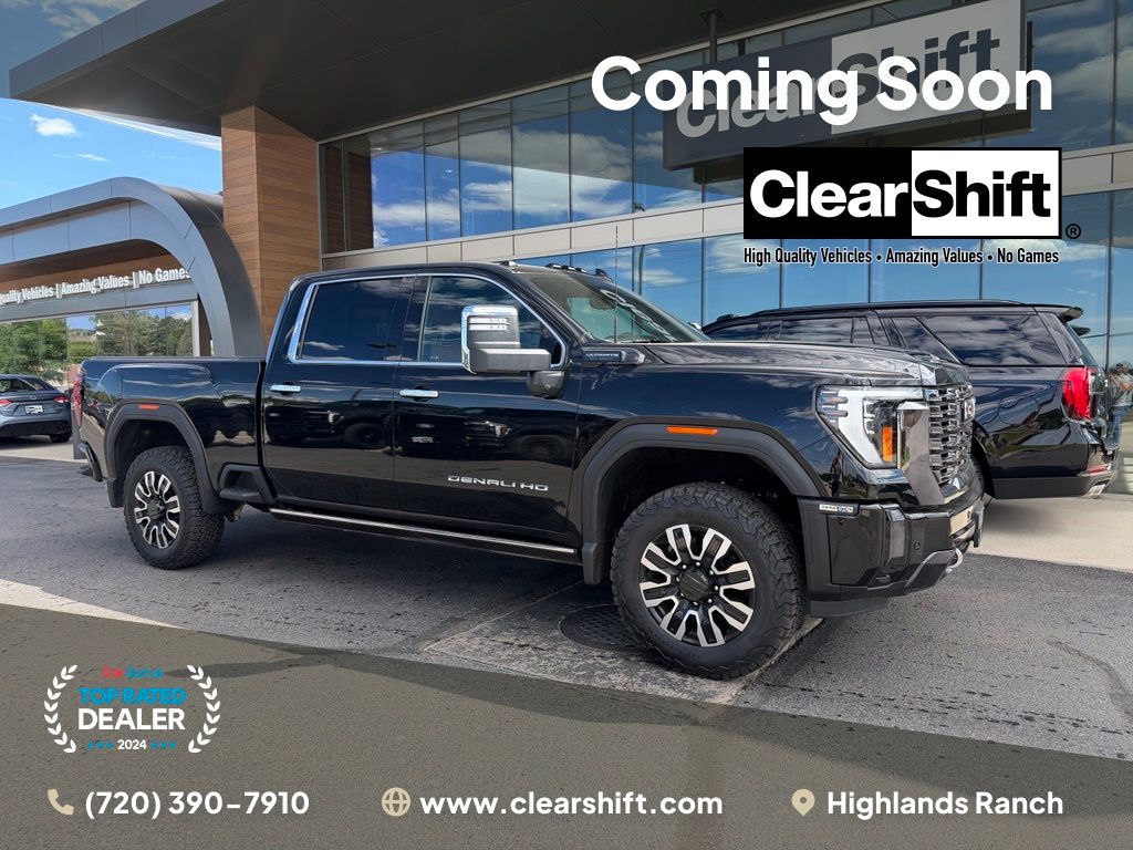 Onyx Black 2024 GMC Sierra 3500HD Pickup Truck Four-Wheel Drive Automatic