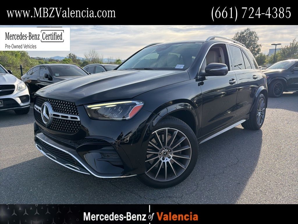 Black 2024 Mercedes-Benz GLE 350 4MATIC SUV / Crossover All-Wheel Drive 9-Speed Automatic