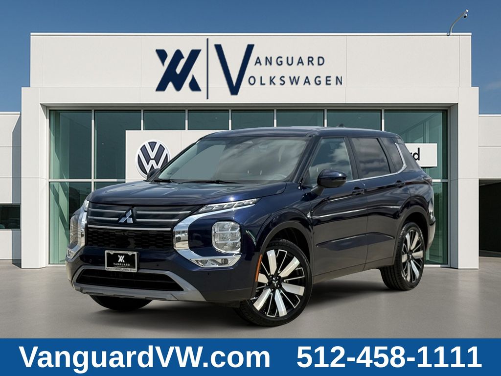 Cosmic Blue Metallic 2025 Mitsubishi Outlander SUV / Crossover Front-Wheel Drive Continuously Variable Transmission
