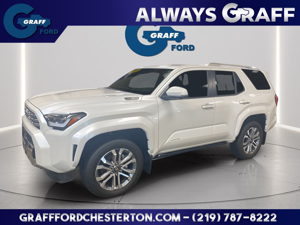 White (Wind Chill Pearl) 2025 Toyota 4Runner Limited 4WD SUV / Crossover All-Wheel Drive 8-Speed Automatic