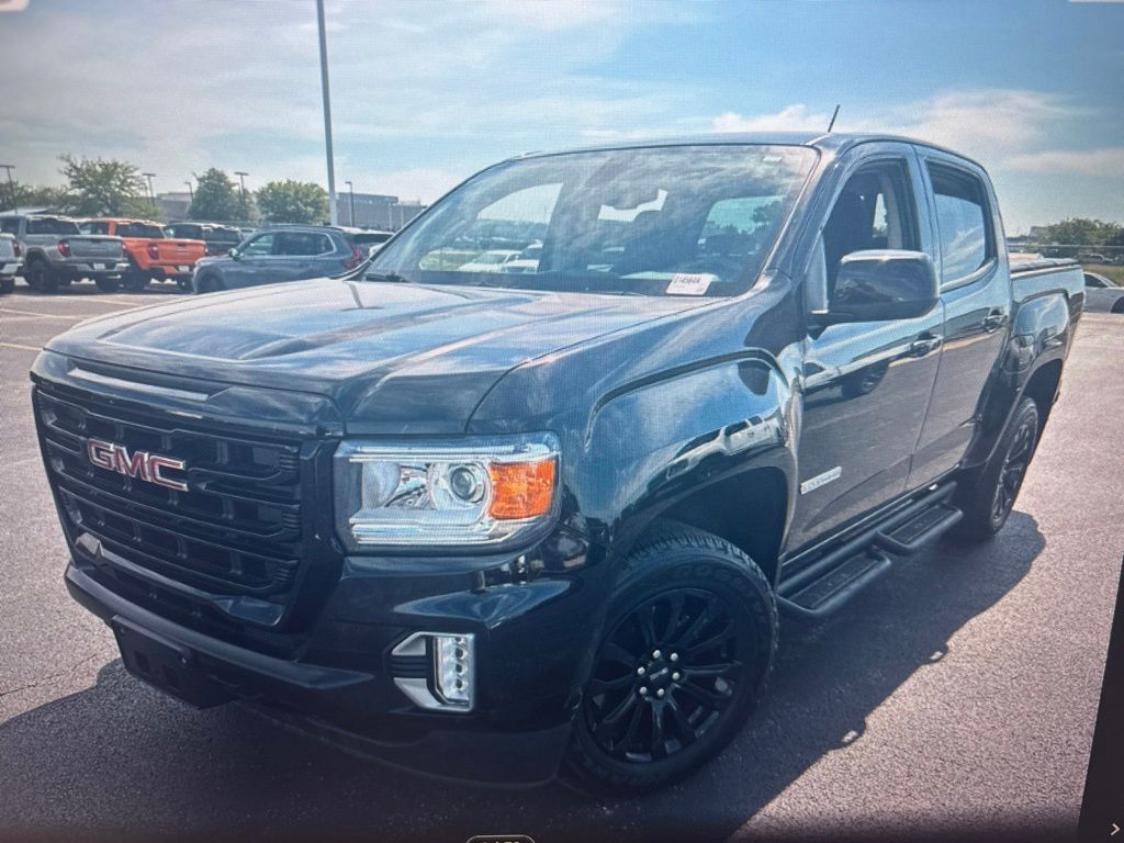 Onyx Black 2022 GMC Canyon Pickup Truck 4X2 8-Speed Automatic