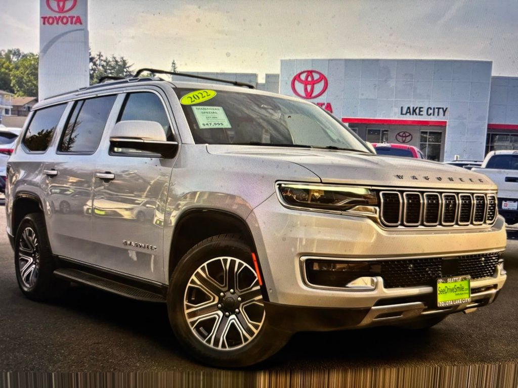 Silver Zynith 2022 Jeep Wagoneer Series III 4WD SUV / Crossover Four-Wheel Drive 8-Speed Automatic