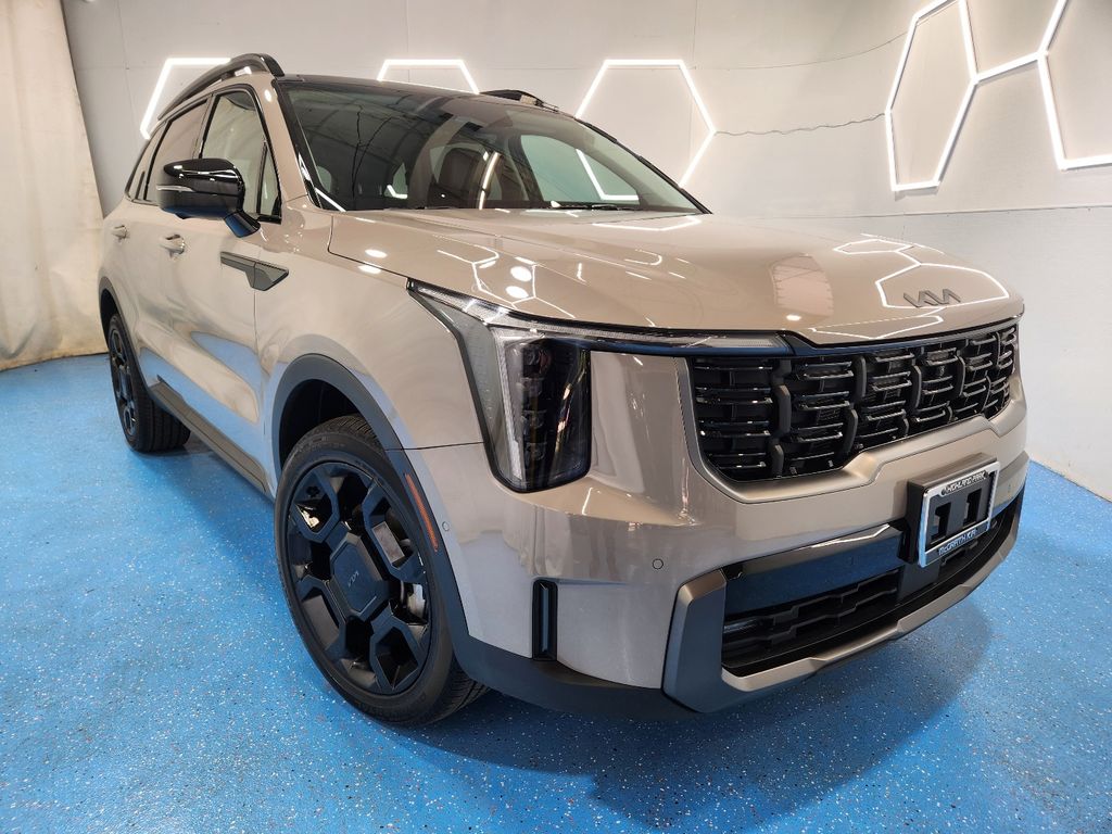 Road Rider Brown 2025 Kia Sorento X-Line SX AWD SUV / Crossover All-Wheel Drive 8-Speed Dual Clutch