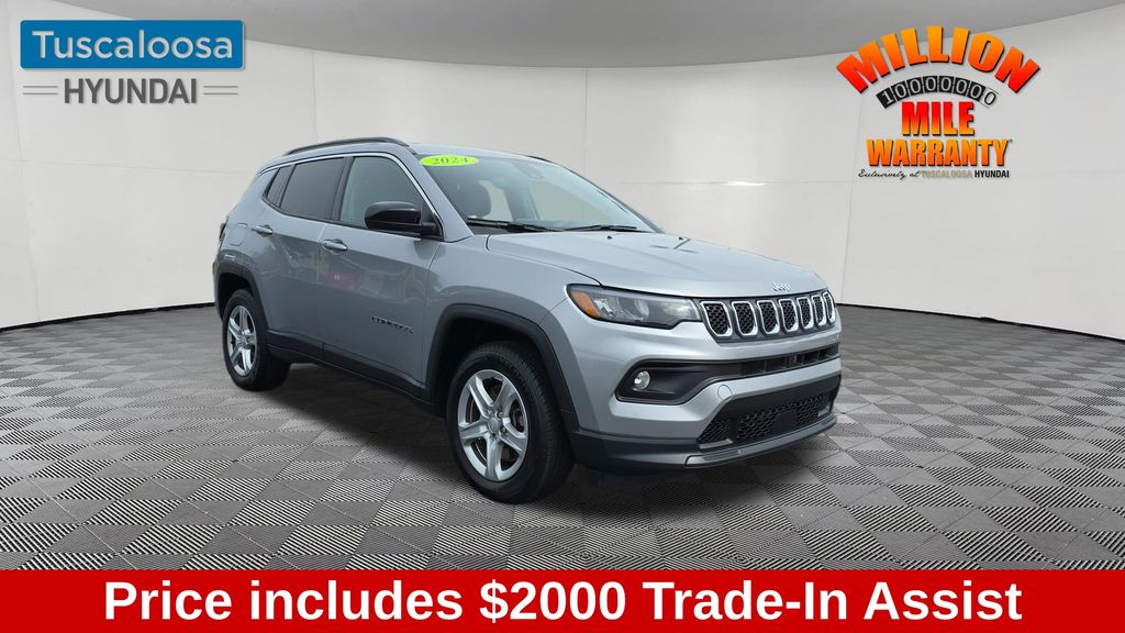 Sting-Gray Clearcoat 2024 Jeep Compass SUV / Crossover Four-Wheel Drive 8-Speed Automatic