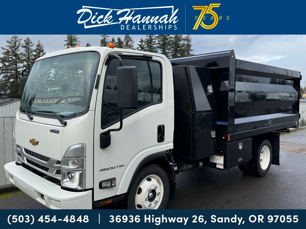 2024 Chevrolet 4500 HG LCF Gas 12FT Landscape Dump & Storage