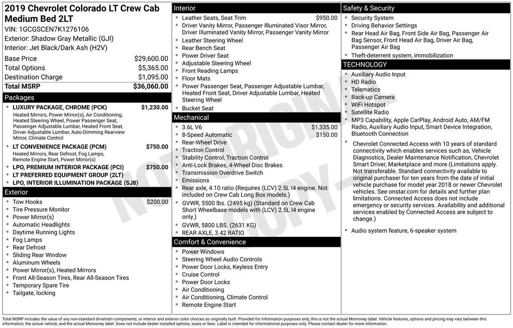 Used 2019 Gray Chevrolet LT image 11