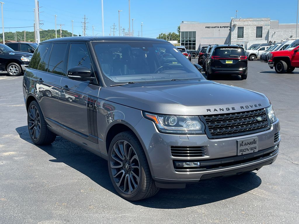 Carpathian Gray 2016 Land Rover Range Rover SUV / Crossover All-Wheel Drive 8-Speed Automatic
