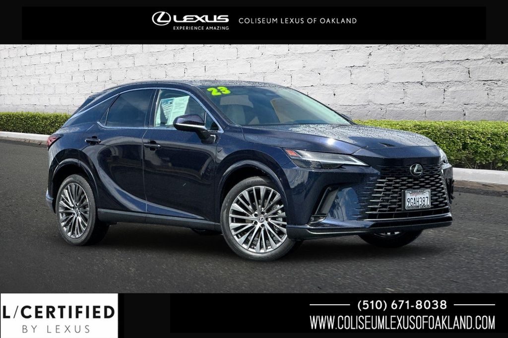 Nightfall Mica 2023 Lexus RX Hybrid 350h Luxury AWD SUV / Crossover All-Wheel Drive Continuously Variable Transmission