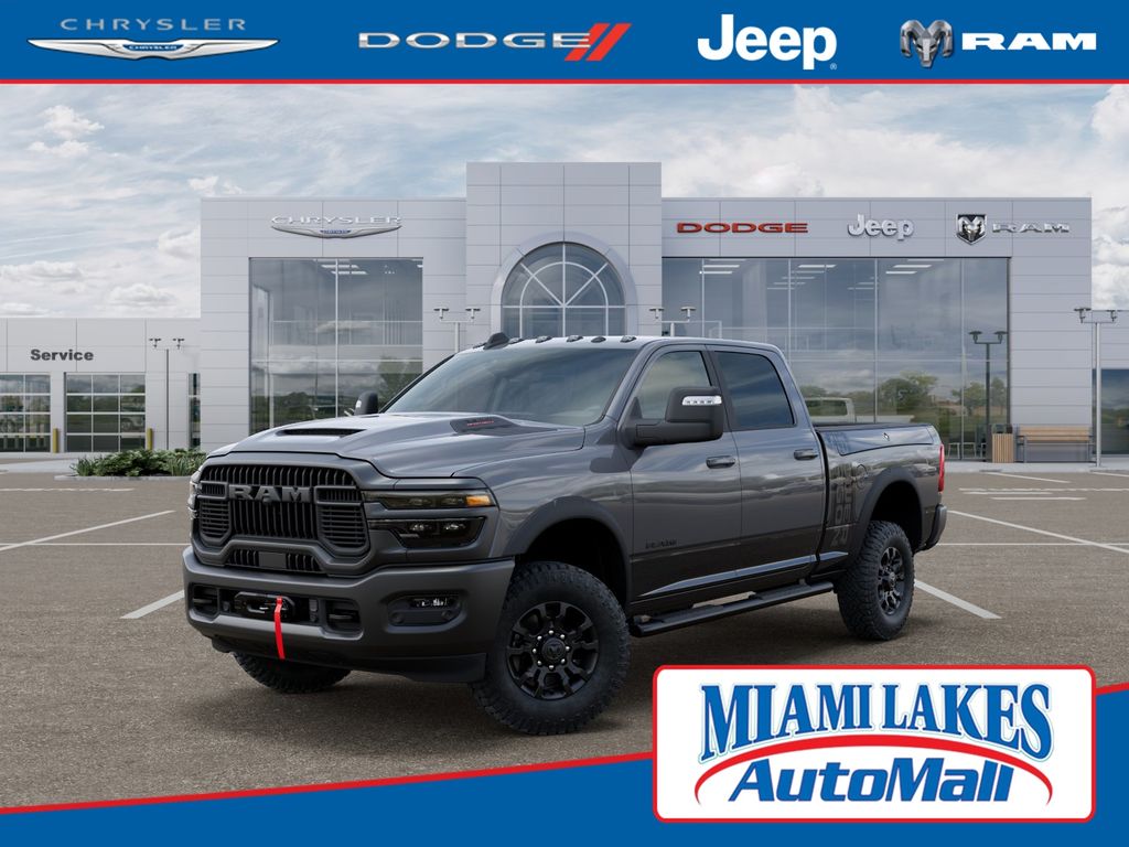 Ceramic Gray Clearcoat 2026 RAM 2500 Pickup Truck Four-Wheel Drive 8-Speed Automatic