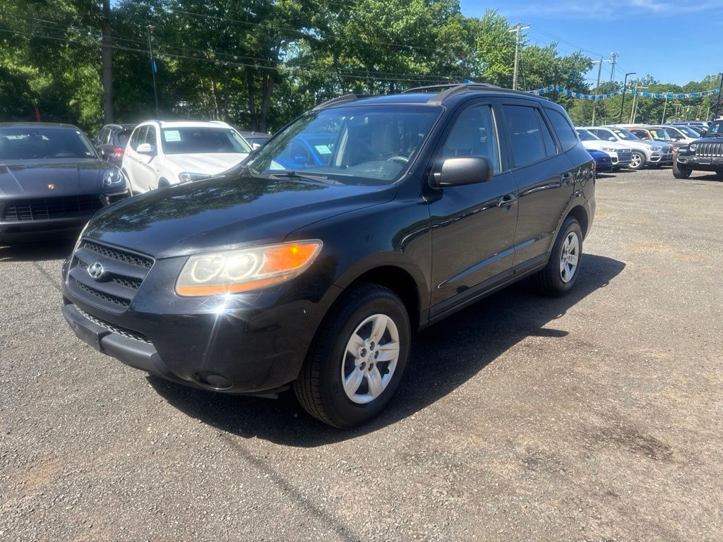Ebony Black 2009 Hyundai Santa Fe 2.7L GLS AWD SUV / Crossover All-Wheel Drive 4-Speed Automatic