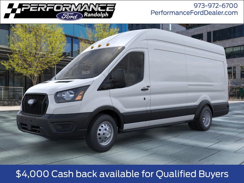 Oxford White 2026 Ford Transit Cargo Van Rear-Wheel Drive