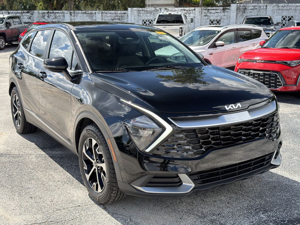 Ebony Black 2023 Kia Sportage SUV / Crossover Front-Wheel Drive 8-Speed Automatic