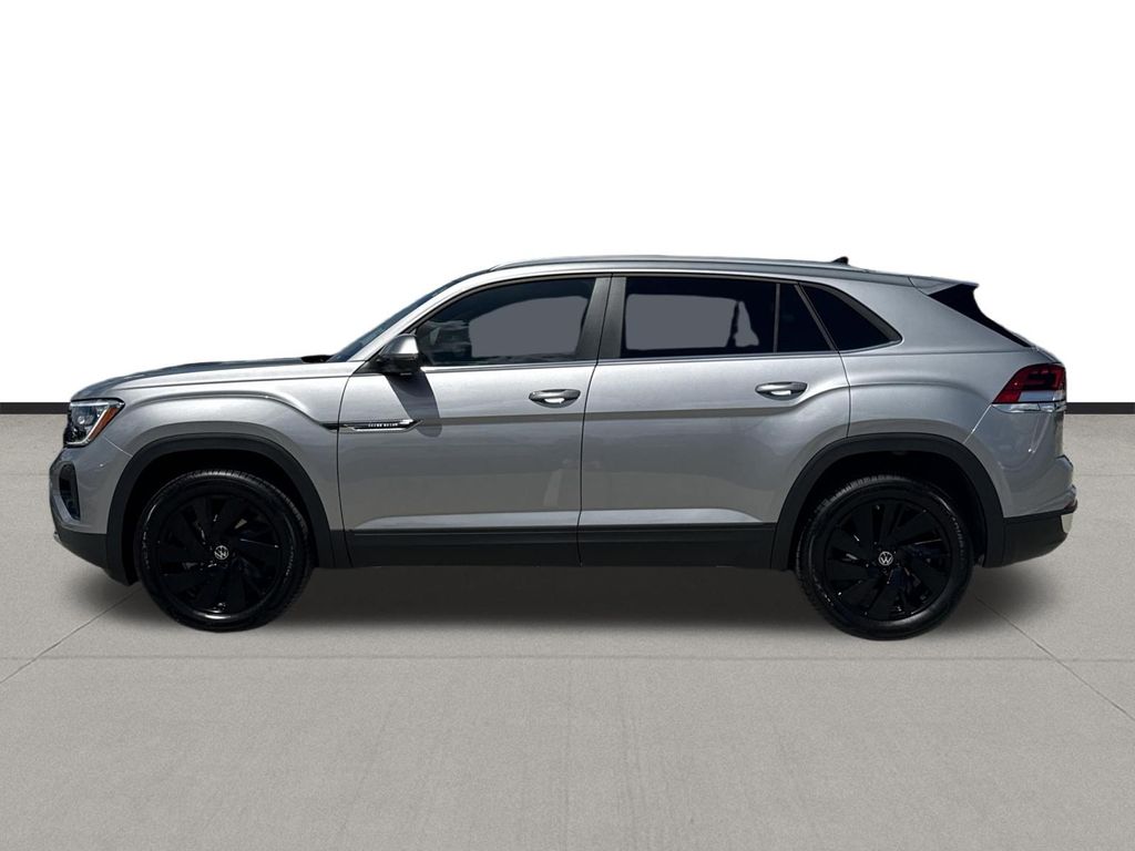2026 Volkswagen Atlas Cross Sport 2.0T SE w/Technology Silver at DeMontrond Auto Country