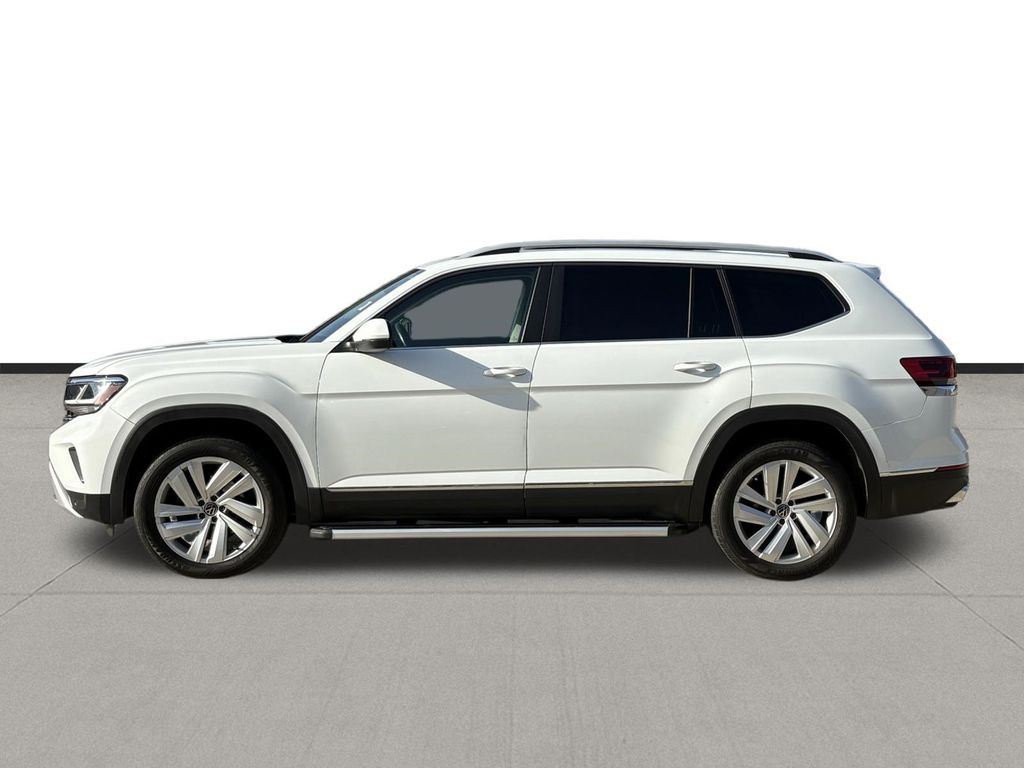 2021 Volkswagen Atlas SEL White at DeMontrond Mazda
