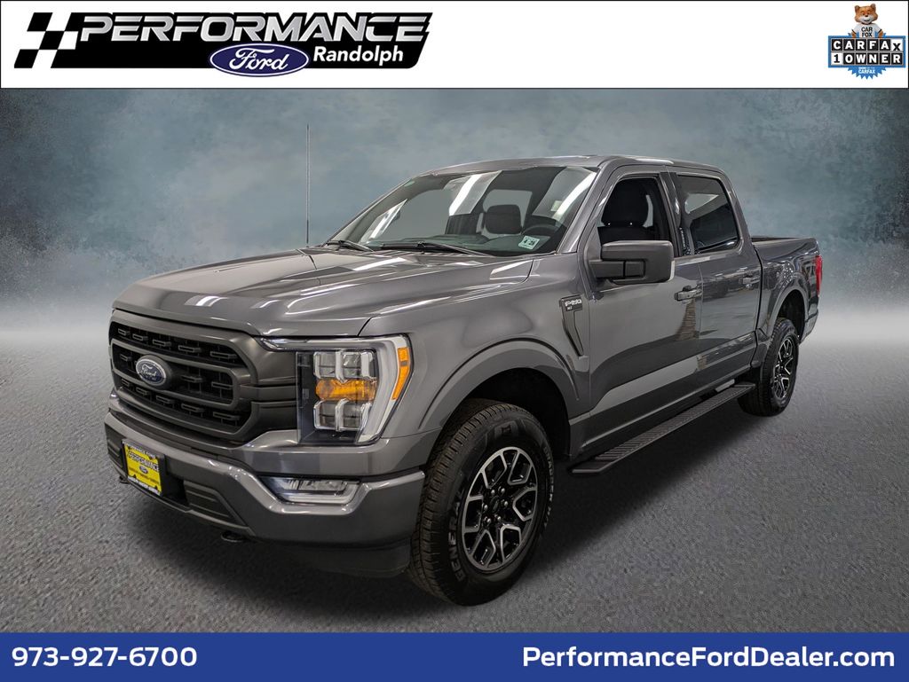Carbonized Gray Metallic 2023 Ford F-150 Pickup Truck Four-Wheel Drive Automatic