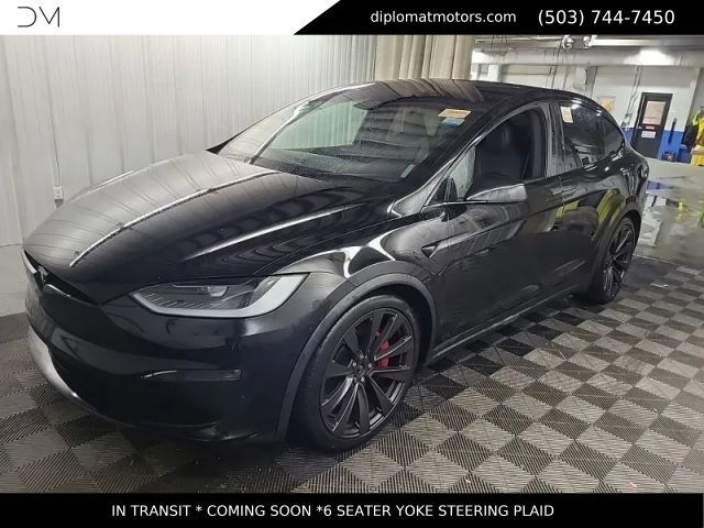 Black 2024 Tesla Model X Plaid AWD SUV / Crossover All-Wheel Drive 1-Speed Automatic
