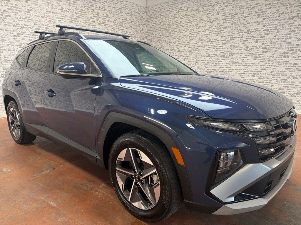 Atlantis Blue 2025 Hyundai Tucson SUV / Crossover Front-Wheel Drive 8-Speed Automatic