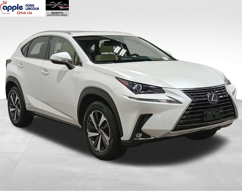 White Pearl 2020 Lexus NX Hybrid SUV / Crossover All-Wheel Drive Continuously Variable Transmission