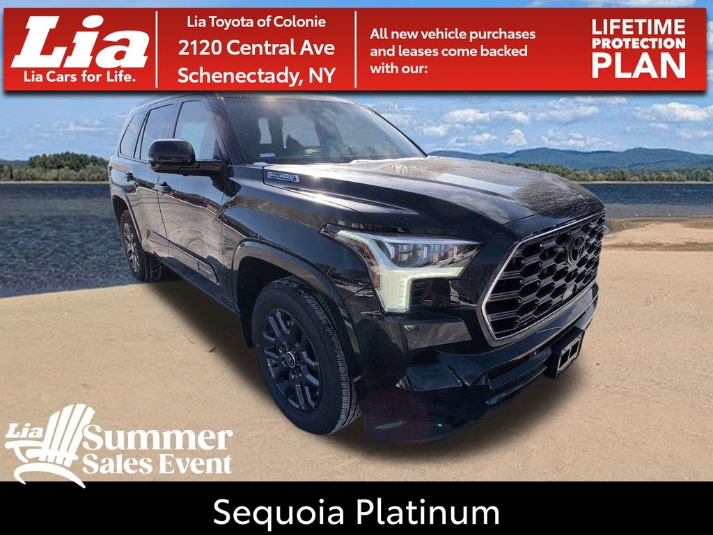 Black 2026 Toyota Sequoia SUV / Crossover Four-Wheel Drive Automatic