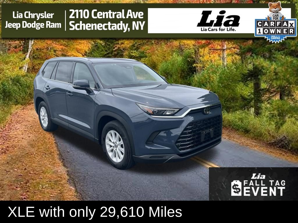 White (Cloud) 2024 Toyota Grand Highlander SUV / Crossover All-Wheel Drive 8-Speed Automatic