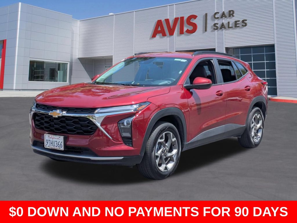 Red (Crimson Metallic) 2025 Chevrolet Trax SUV / Crossover Front-Wheel Drive 6-Speed Automatic