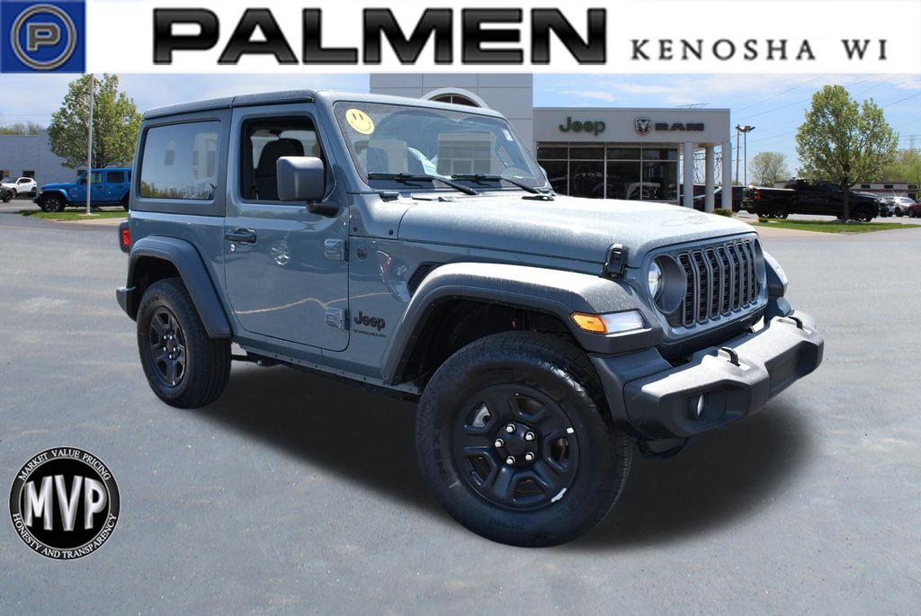 Anvil Clear Coat 2026 Jeep Wrangler SUV / Crossover Four-Wheel Drive 8-Speed Automatic
